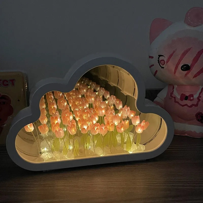 Cloud Tulip LED Night Light