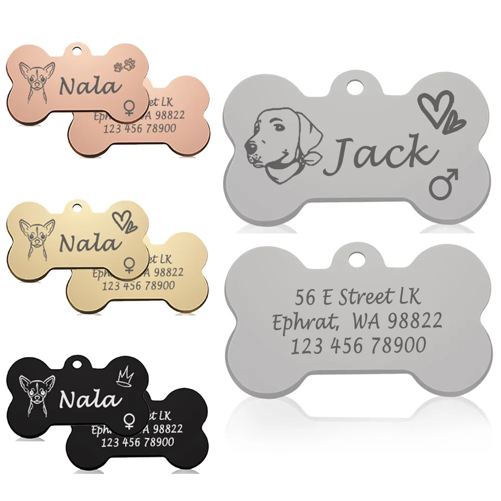 Personalized Engraved Pet ID