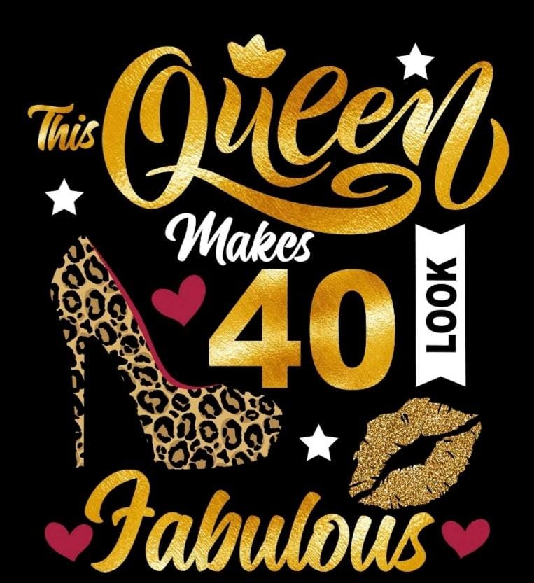 Custom 40th Birthday Unisex T-Shirt